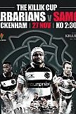 Barbarians v Samoa