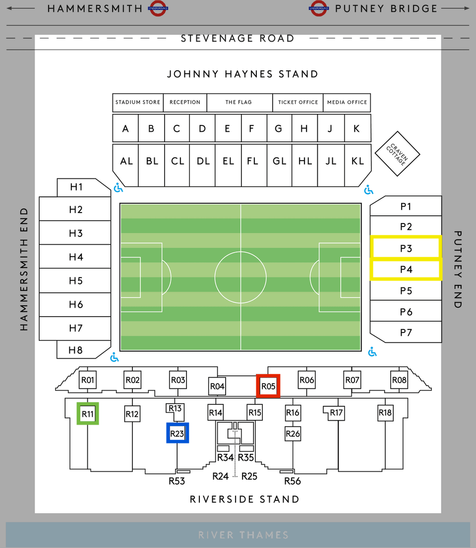 Plan de salle